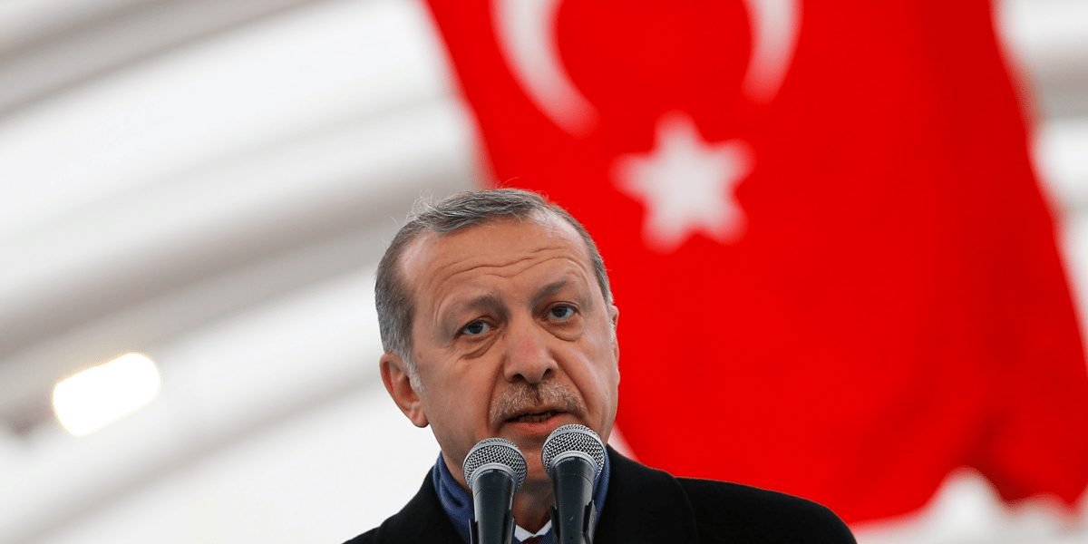 Photo d'archives: le president turc erdogan prononce un discours lors de la ceremonie d'ouverture du tunnel eurasia a istanbul