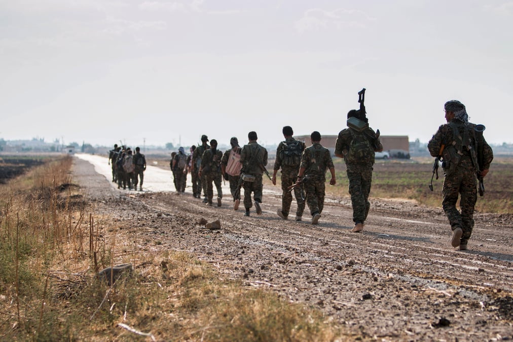 La milice kurde ypg ne veut pas mener l'assaut contre rakka en syrie