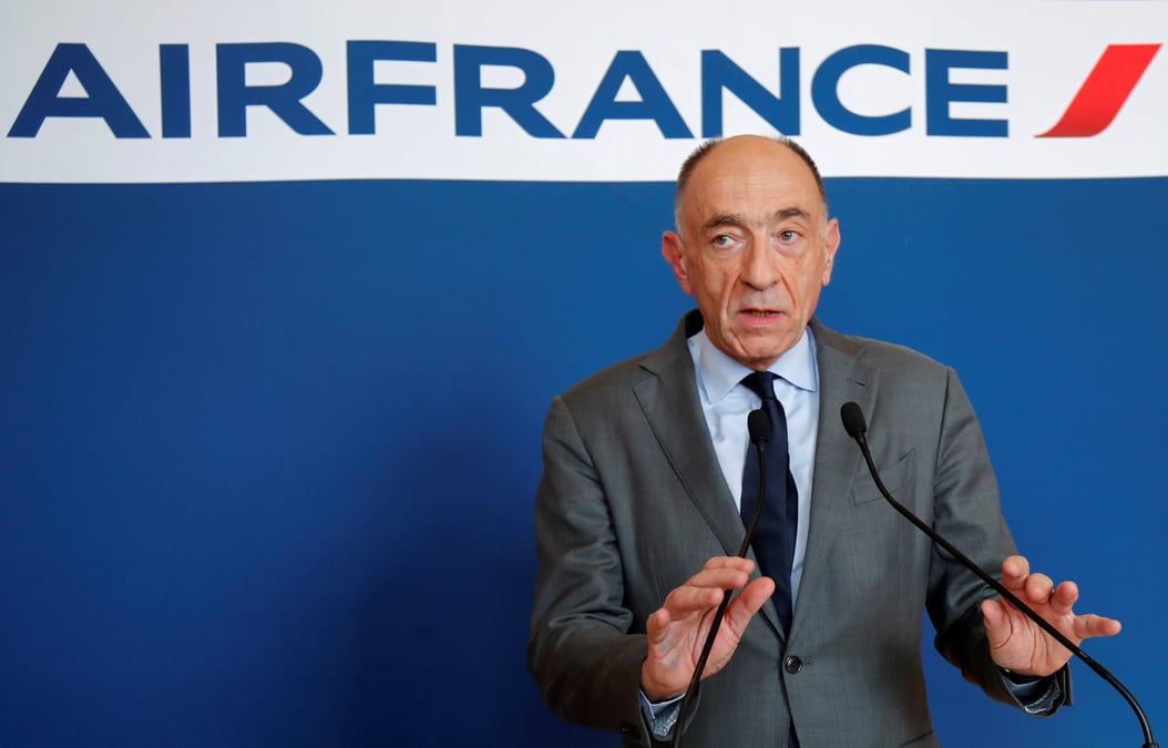 Air france perd son patron apres l'echec de la consultation