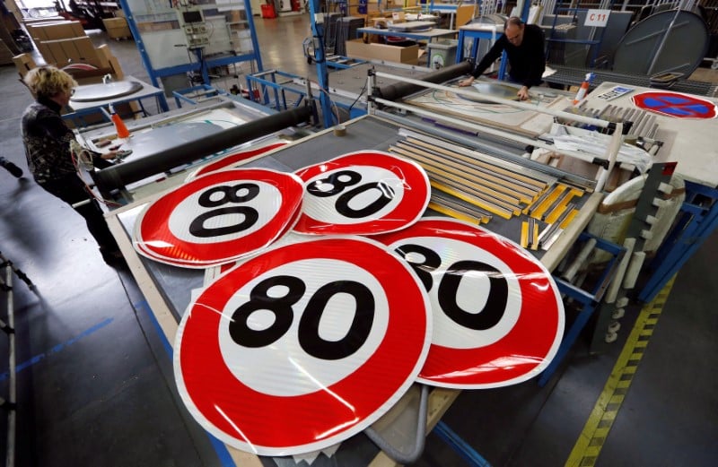 Le gouvernement maintient la limitation a 80 km/h