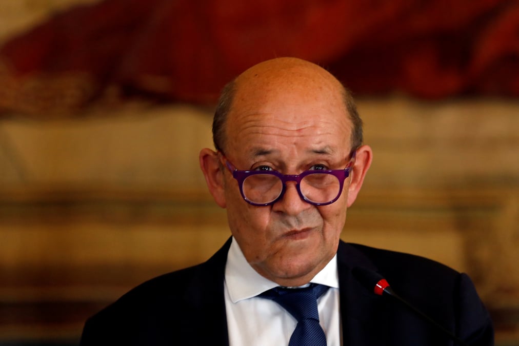 La conference humanitaire sur le liban repoussee a novembre, selon le drian