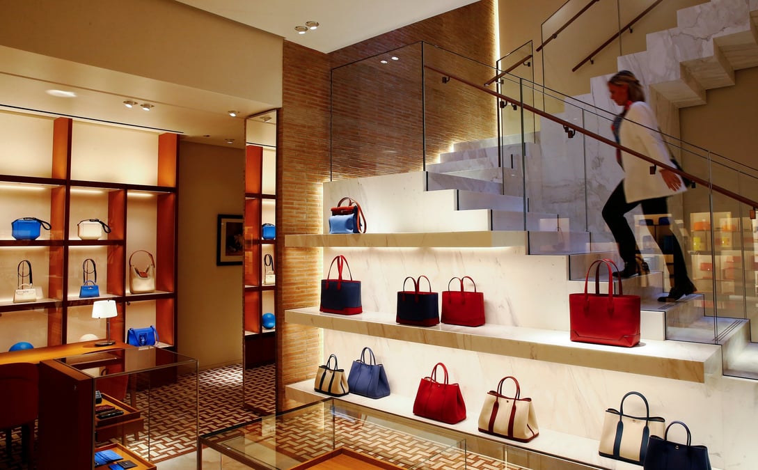 Une boutique hermes a rome
