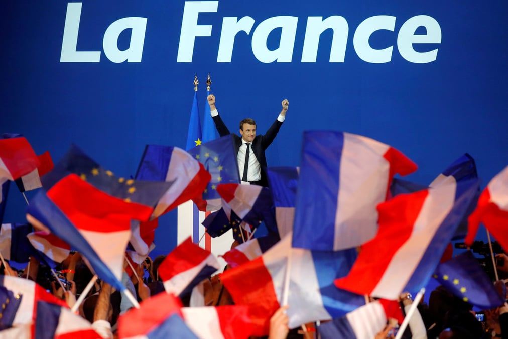 Sondage ifop-fiducial: macron serait elu president