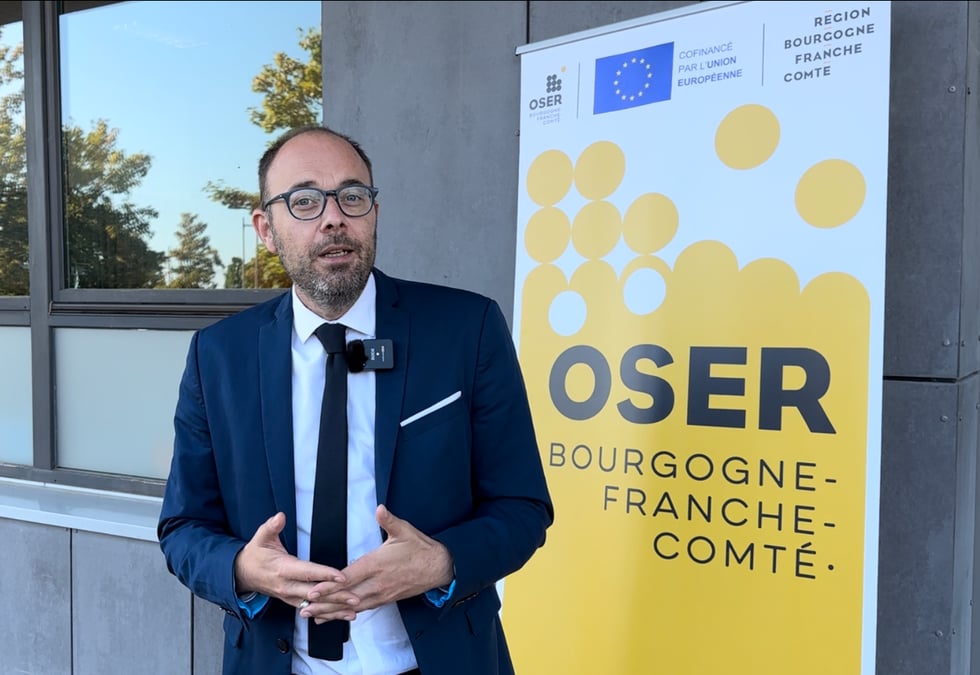 Nicolas Soret, vice-président de la Région en charge du développement économique