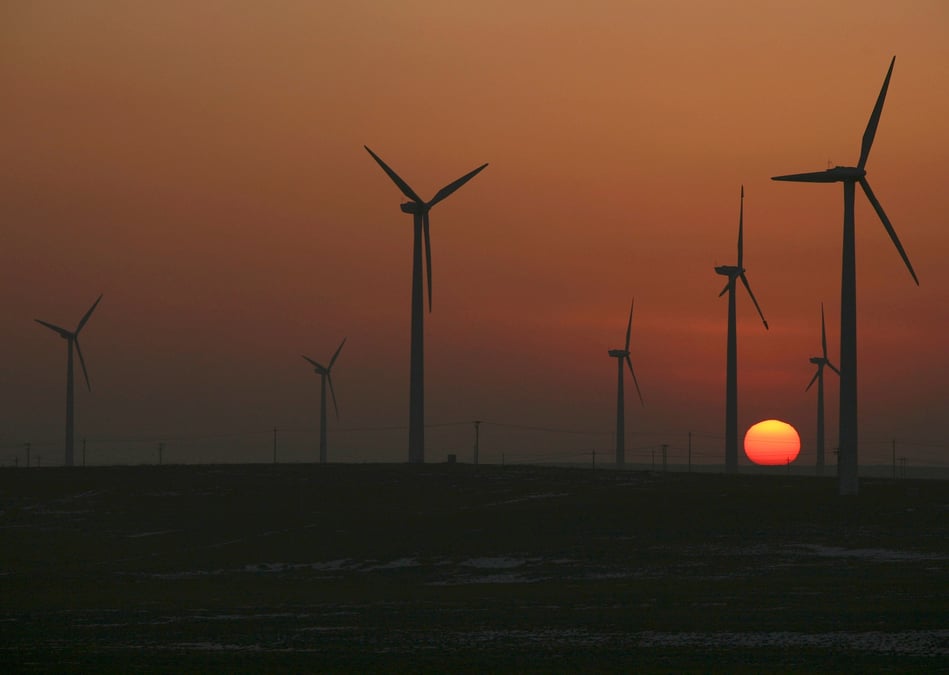 Des eoliennes a wuzhong