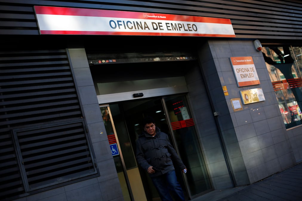 Recul du nombre de personnes sans emploi en espagne