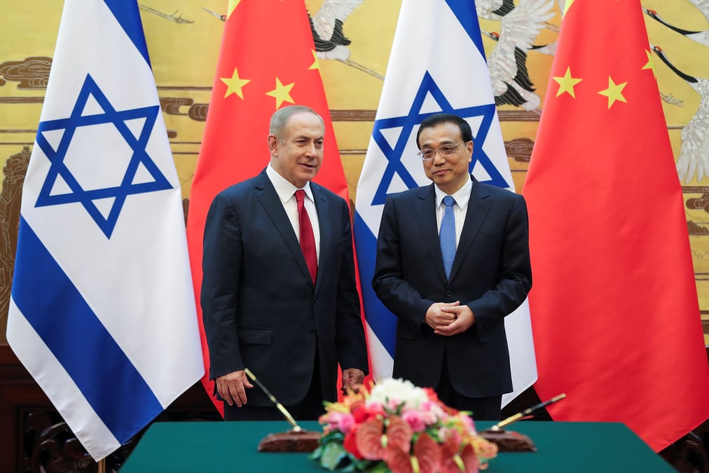 Netanyahu en visite officielle en chine