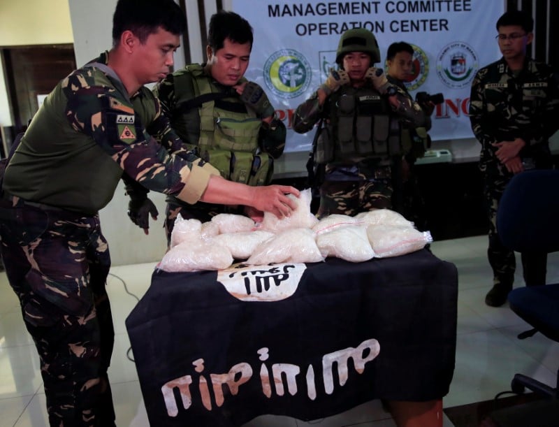 Manille dit avoir saisi d'importants stocks de drogue a marawi