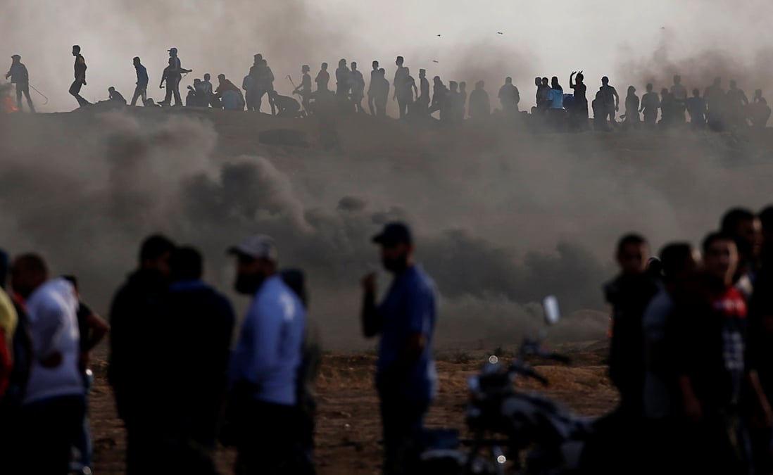 Quatre palestiniens tues dans la bande de gaza