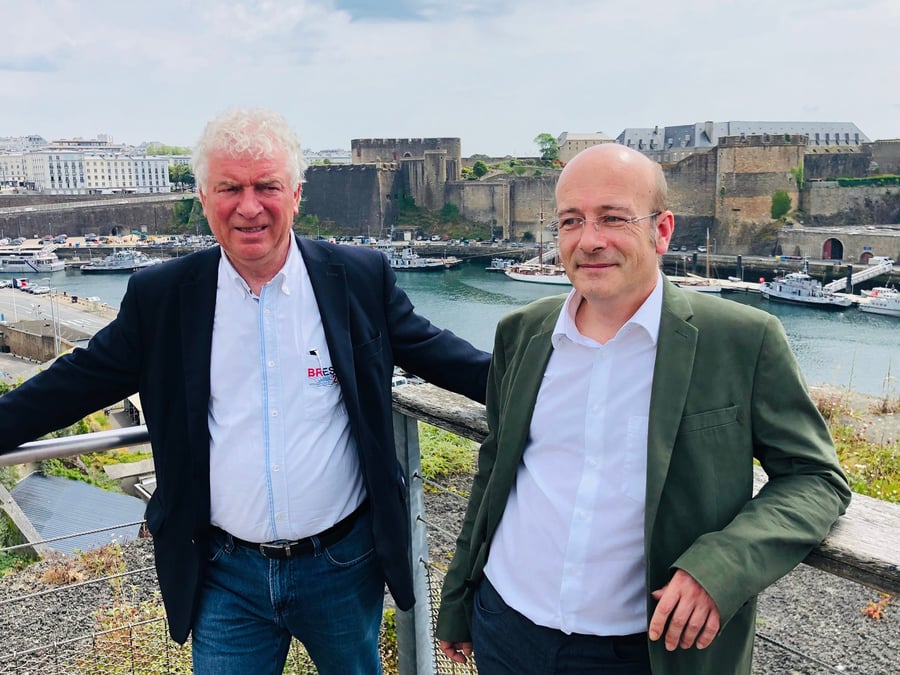 A Brest, François Cuillandre (PS) s'allie Ronan Pichon (EELV).