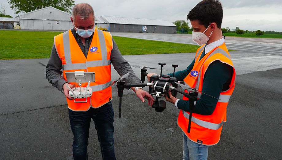 Apex Drone a développé des solutions de sécurité urbaine par le drone