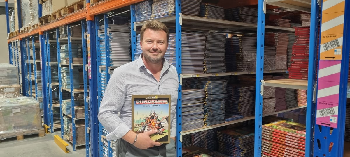 Olivier Sulpice, fondateur et dirigeant des Editions Bamboo.