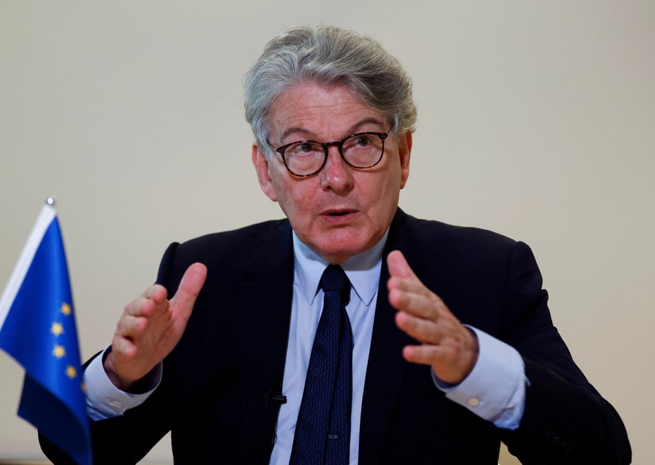 « A partir du moment où il y a une volonté politique, on sait trouver les moyens », a estimé le commissaire européen Thierry Breton.
