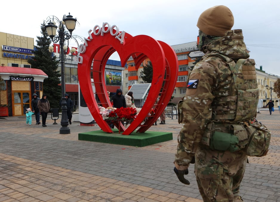 Un militaire russe, a belgorod