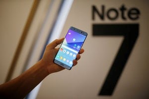 Samsung face a des problemes logistiques pour son galaxy note 7