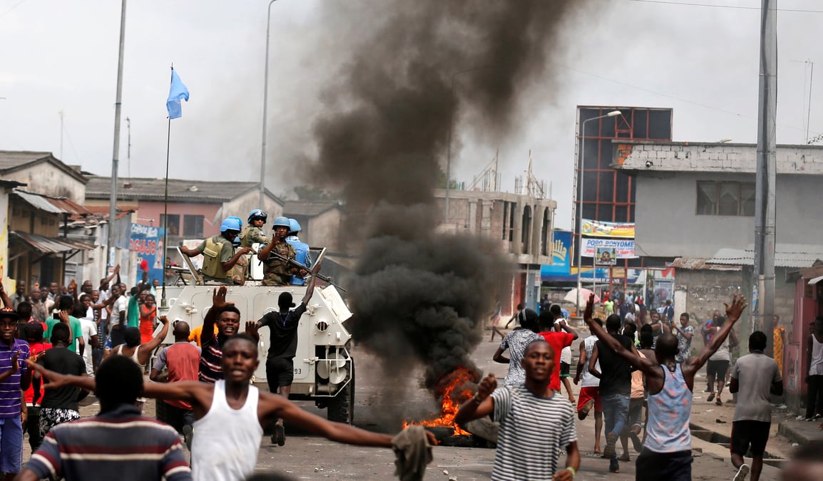 Kinshasa, RDC, Kabila, Manifestations