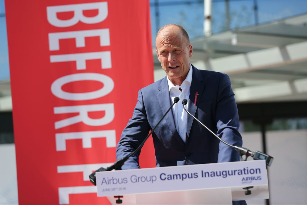 tom enders inauguaration siège airbus group