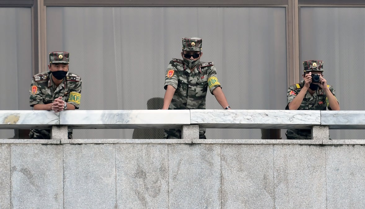 Coree du nord: des satellites reperent des troupes preparant une parade militaire