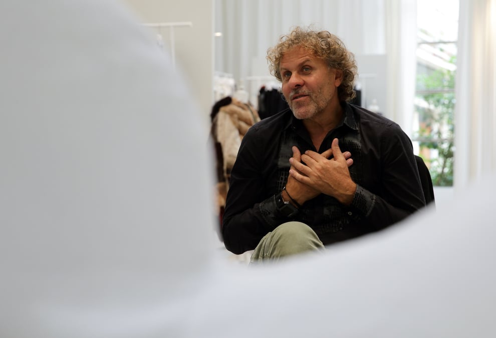 Renzo rosso, president du groupe de mode italien otb