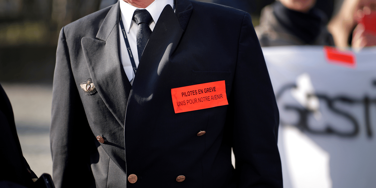 Pilote, grève, Air France,