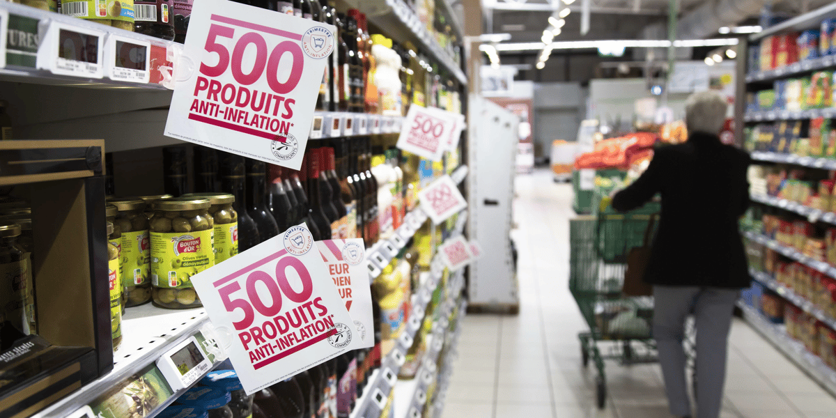 Les prix de l'alimentation se sont affichés à +1,2% en avril, après +1,7% en mars, selon l'Insee.