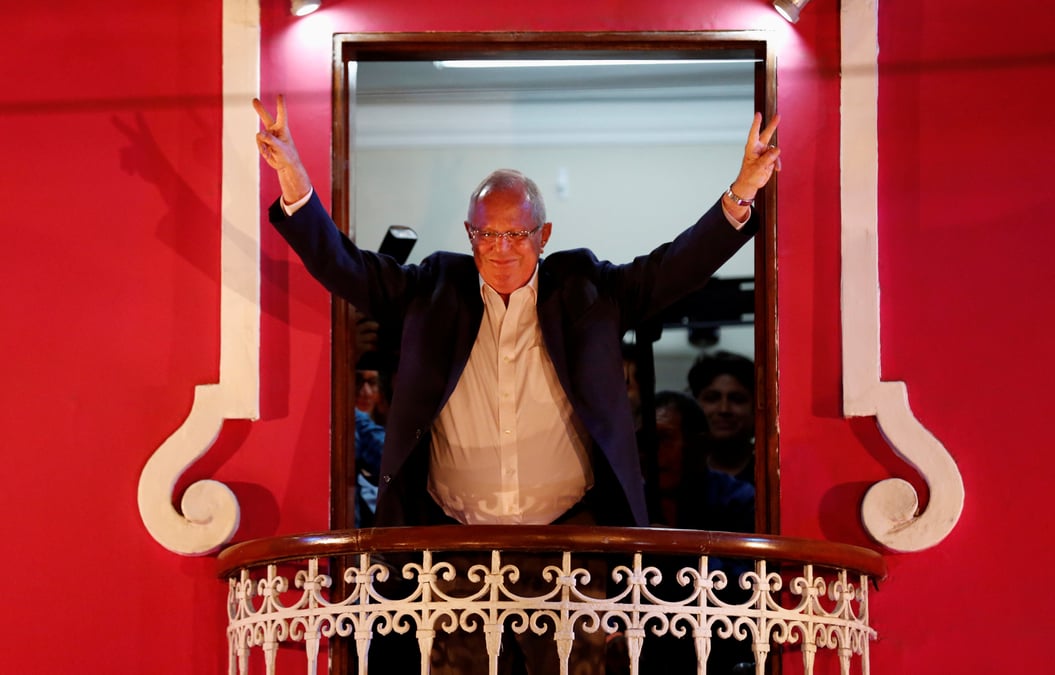Kuczynski en tete du second tour de la presidentielle peruvienne