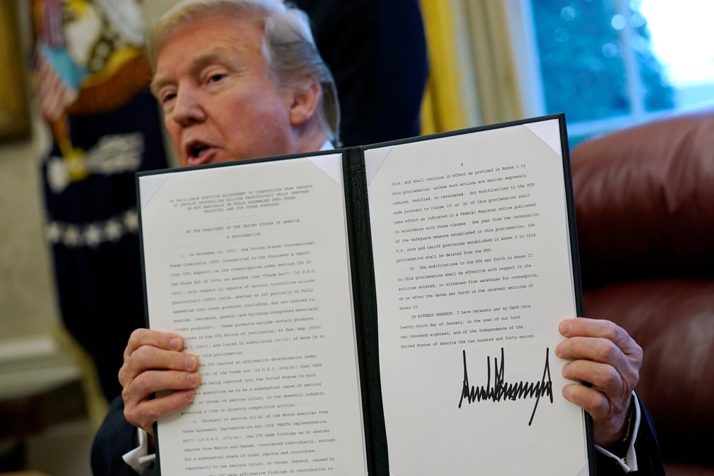 Panneaux solaires: pekin critique le protectionnisme americain