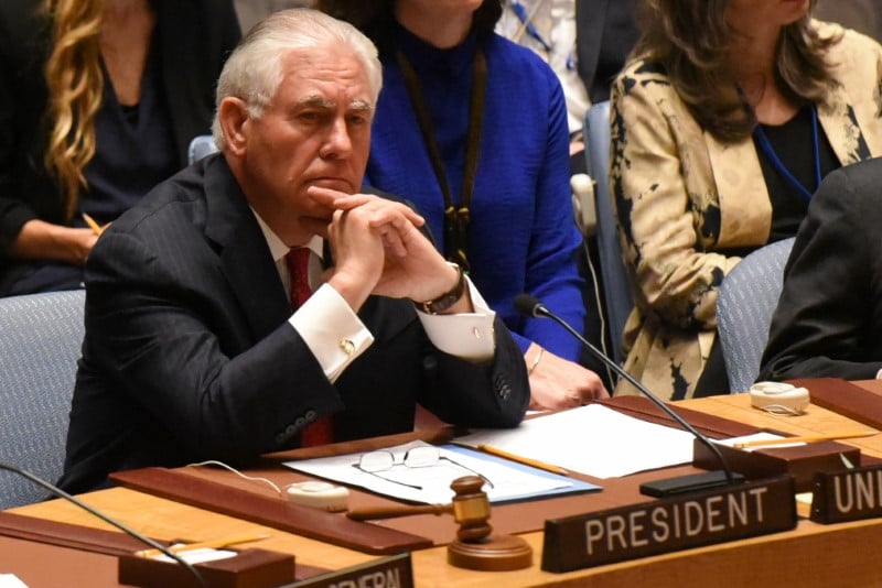 La coree du nord, motif central du limogeage de rex tillerson