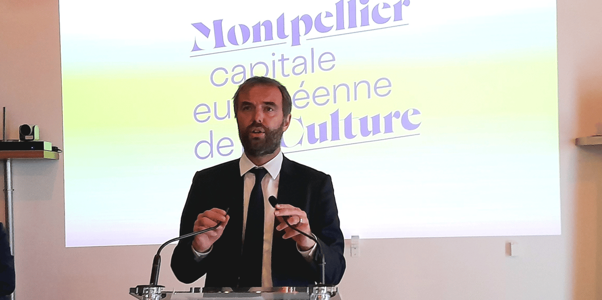 Michaël Delafosse, maire de Montpellier et président de la Métropole