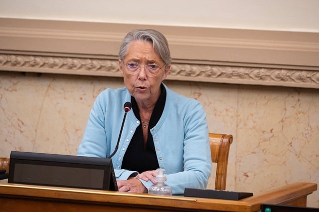 La Première ministre Elisabeth Borne lors d'une réunion à l'Assemblée le mardi 4 juillet.