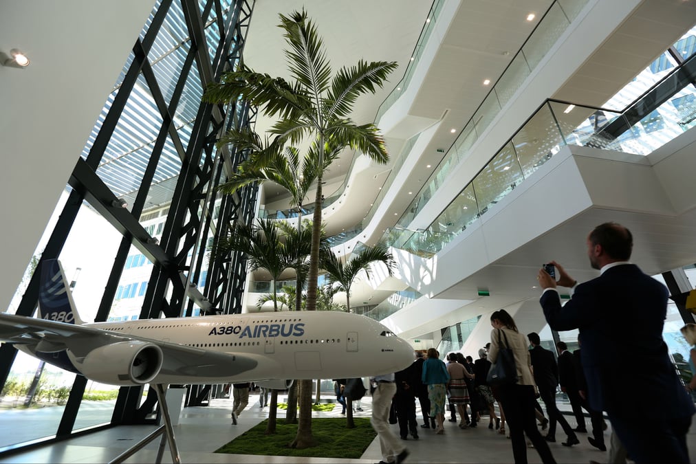 inauguration siège airbus group