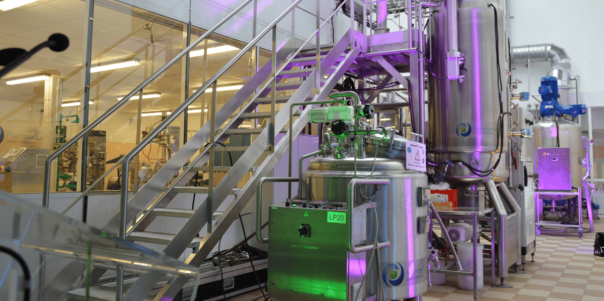Fermentalg ligne de production