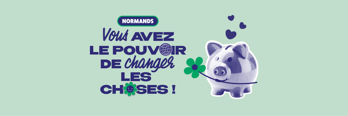 Visuel de la campagne de financement participatif lancé, la semaine dernière par la Région Normandie