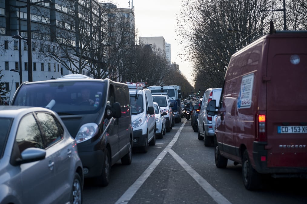 Embouteillage, Paris, trafic