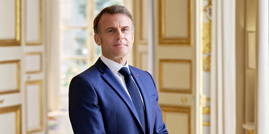 Au palais de l’Élysée, vendredi.