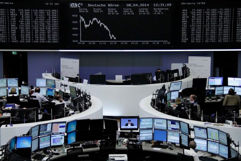 Les Bourses européennes en repli à la mi-séance