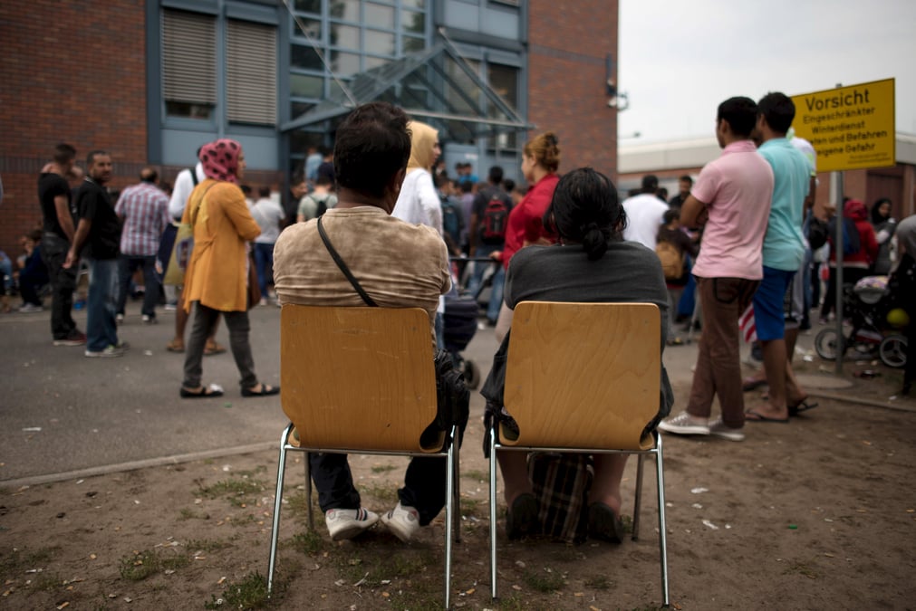 peut-etre 750.000 demandeurs d'asile en allemagne cette annee