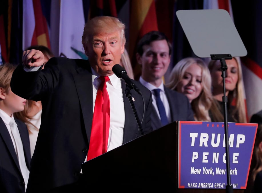 Plusieurs dirigeants politiques francais reagissent a la victoire de trump