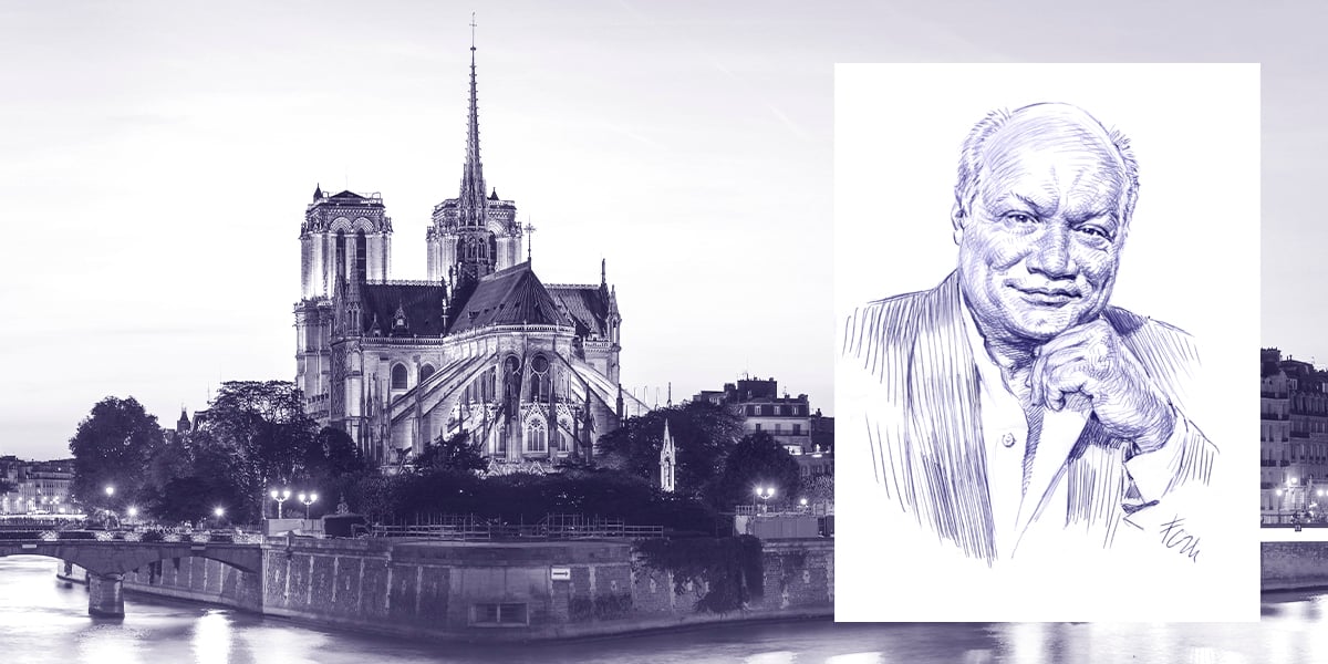 Romancier et dramaturge, membre de l’Académie Goncourt, Éric-Emmanuel Schmitt nous livre sa vision sur l'histoire de Notre-Dame.