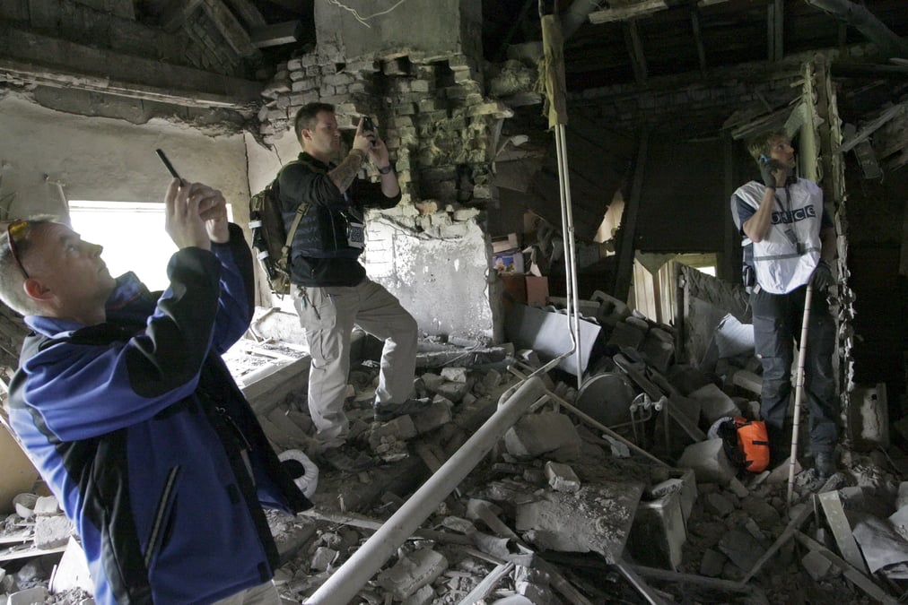 L'osce constate l'extension des violences dans l'est de l'ukraine