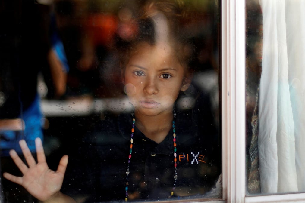 Mexique: la caravane de migrants a la frontiere americaine