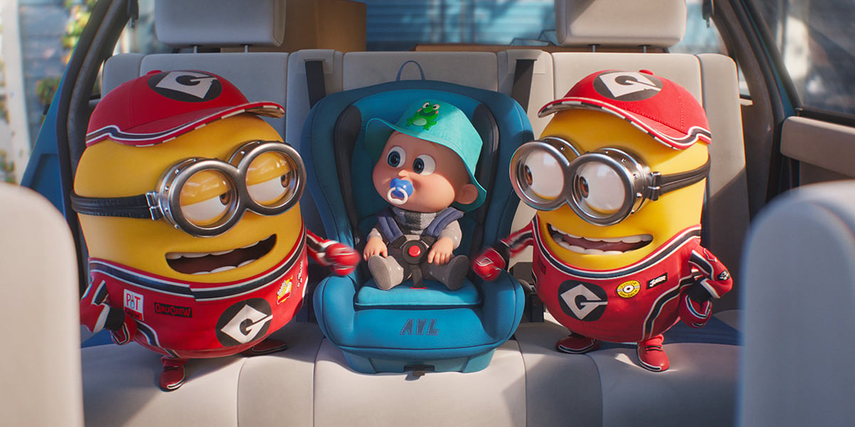 Ils sont tous de retour. Les Minions et toute la famille de Gru, dont Gru Junior (ici) qui va mettre son père à rude épreuve.