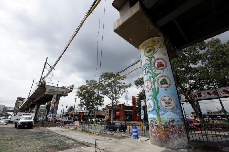 L'accident de metro de mexico du a un defaut de structure, selon un rapport