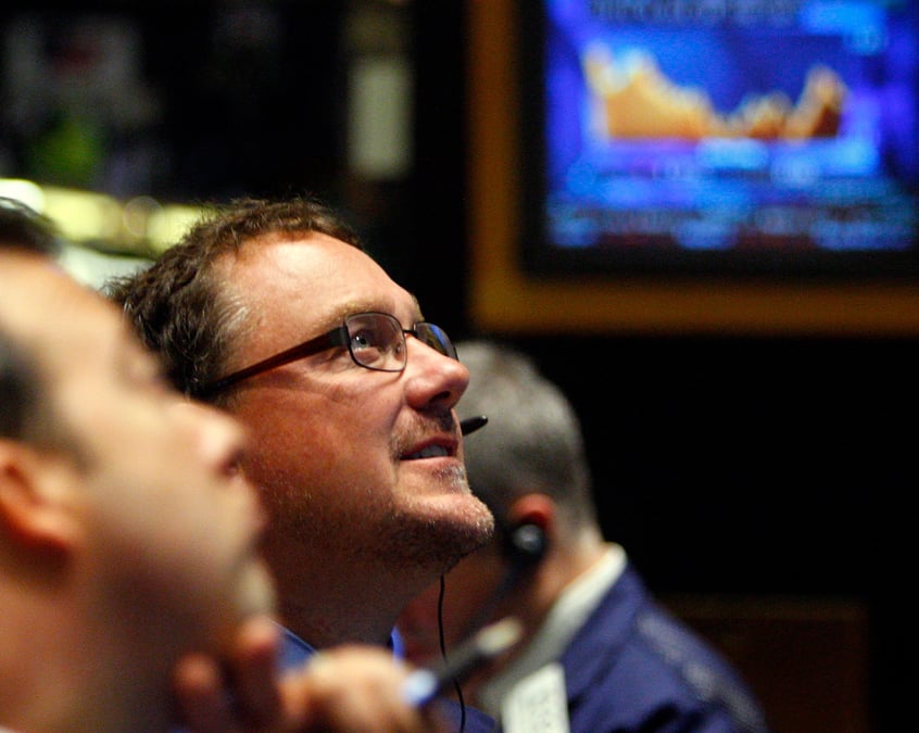 Des traders a la bourse de new york