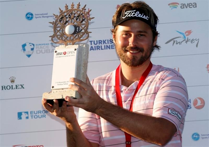 Golf: Victor Dubuisson dame le pion aux meilleurs en Turquie