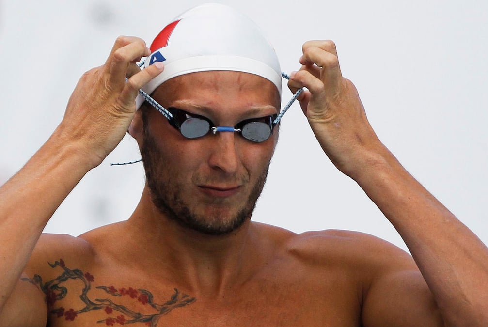 Le 4 x 100 m francais en finale