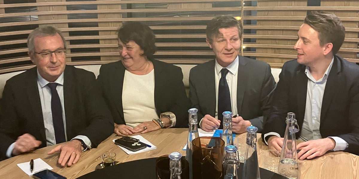 Nicolas Florian et Pascale roux voeux 2023