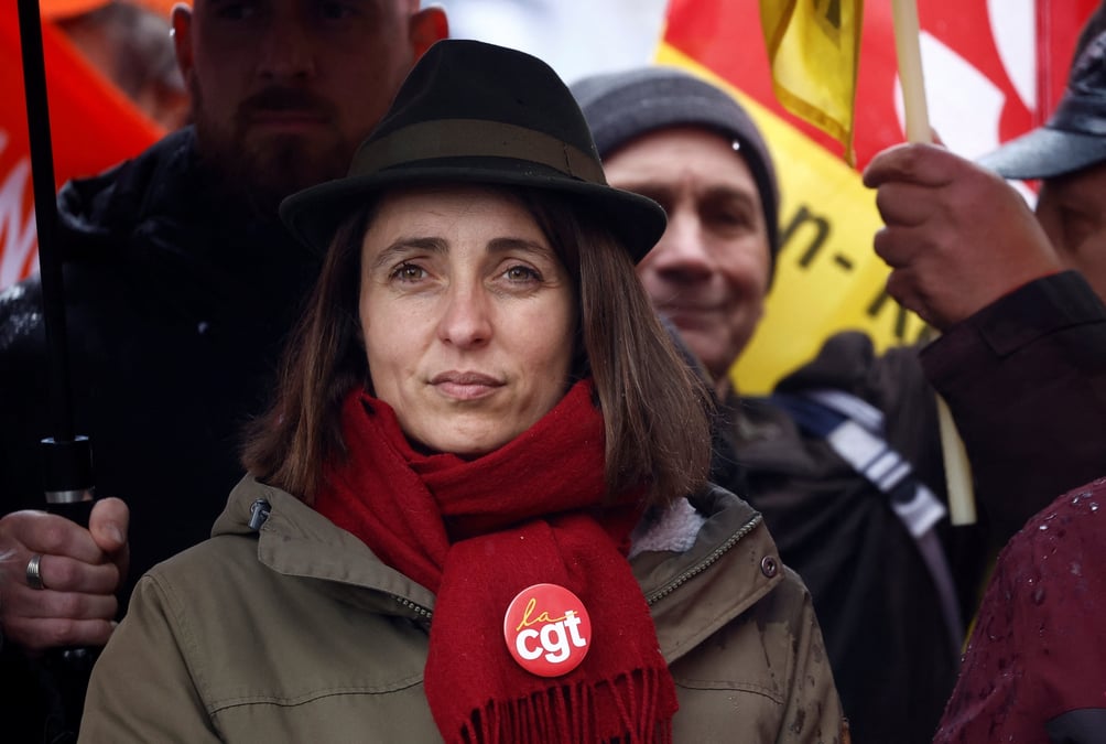 Sophie Binet, la numéro 1 de la CGT.