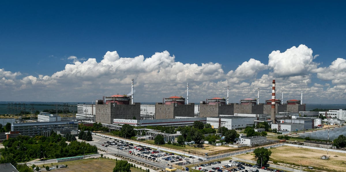 La centrale de Zaporijjia est occupée depuis mars 2022 par les Russes.