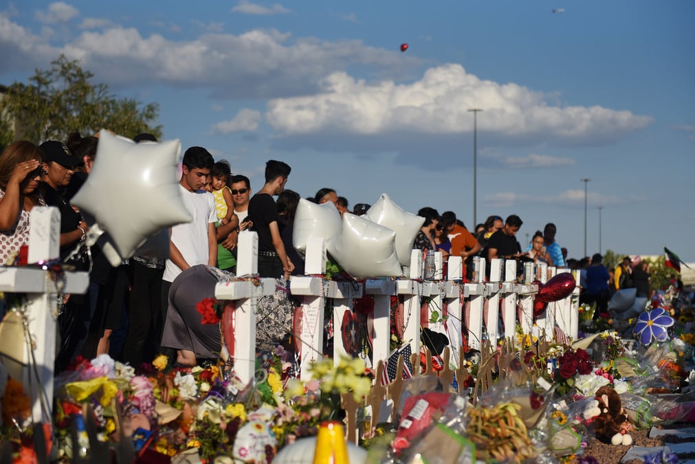 Un accueil incertain attend trump a dayton et a el paso